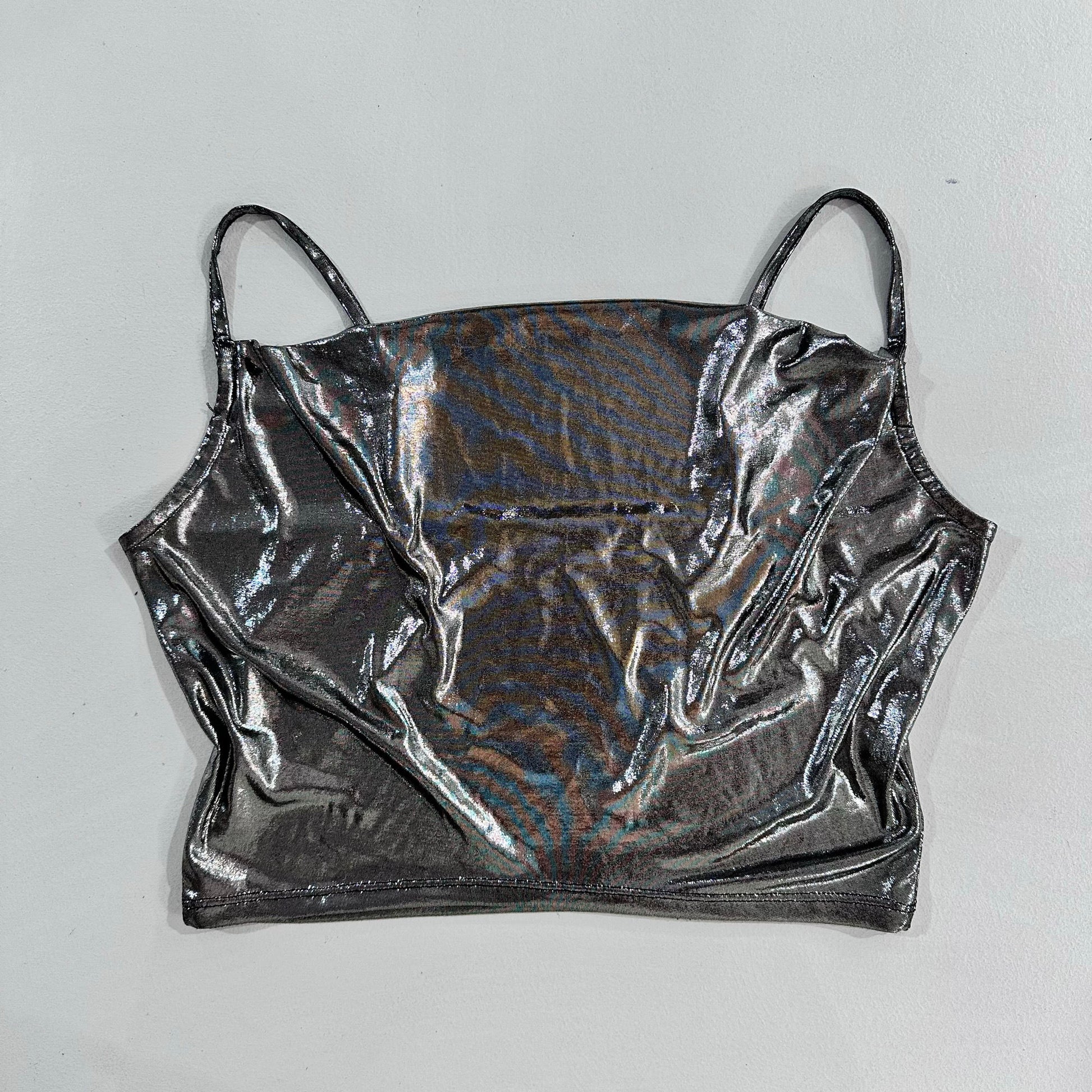 Y2K Metallic Tank/Cami