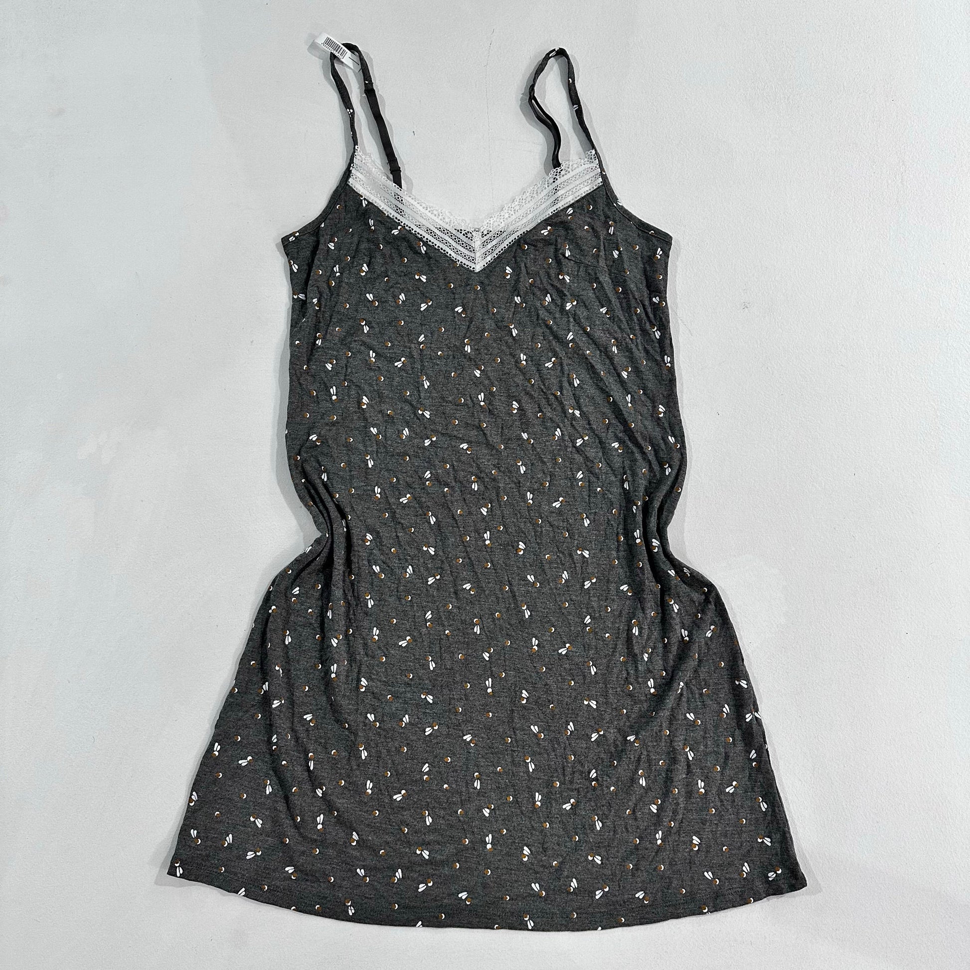 Y2K Printed Slip Dress