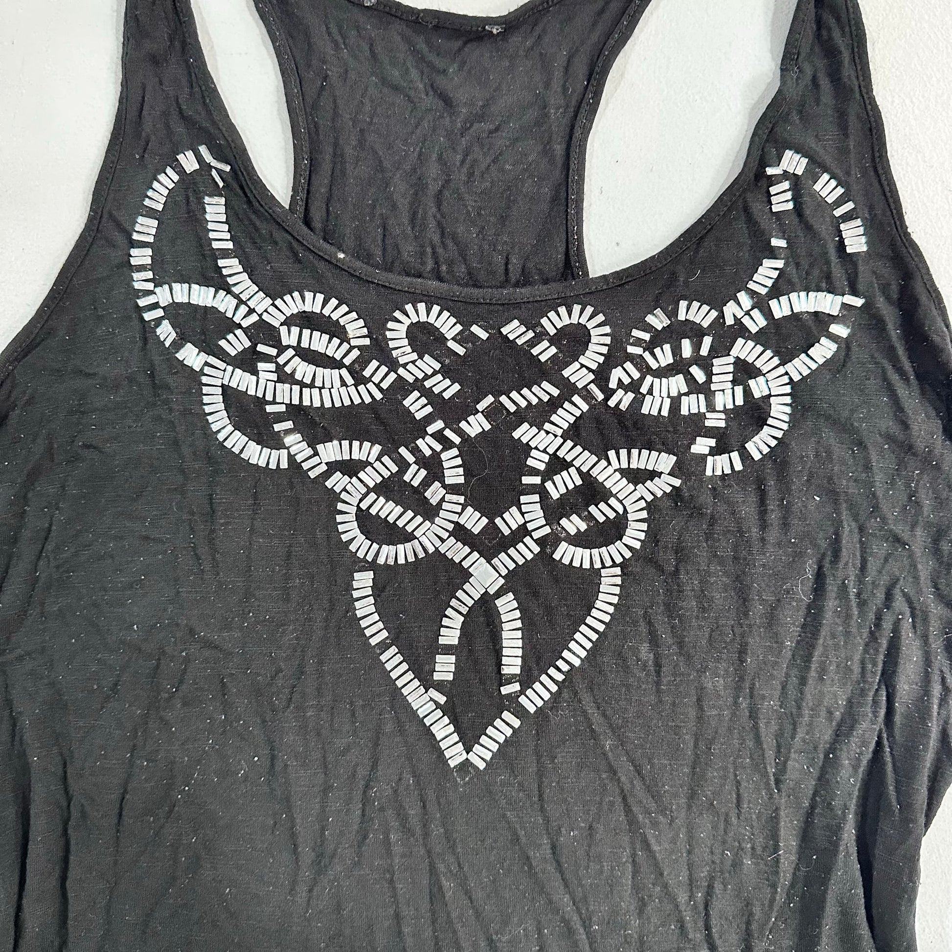 Y2K Beaded Tank/Cami