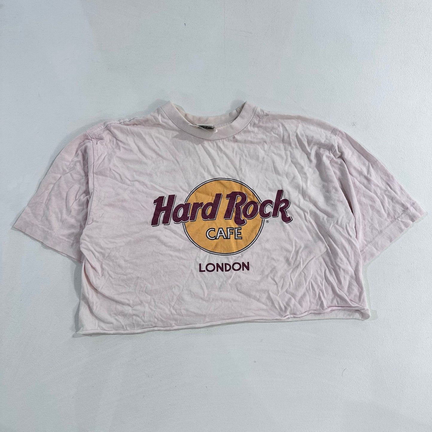 Y2K Printed Hard Rock Crop Top