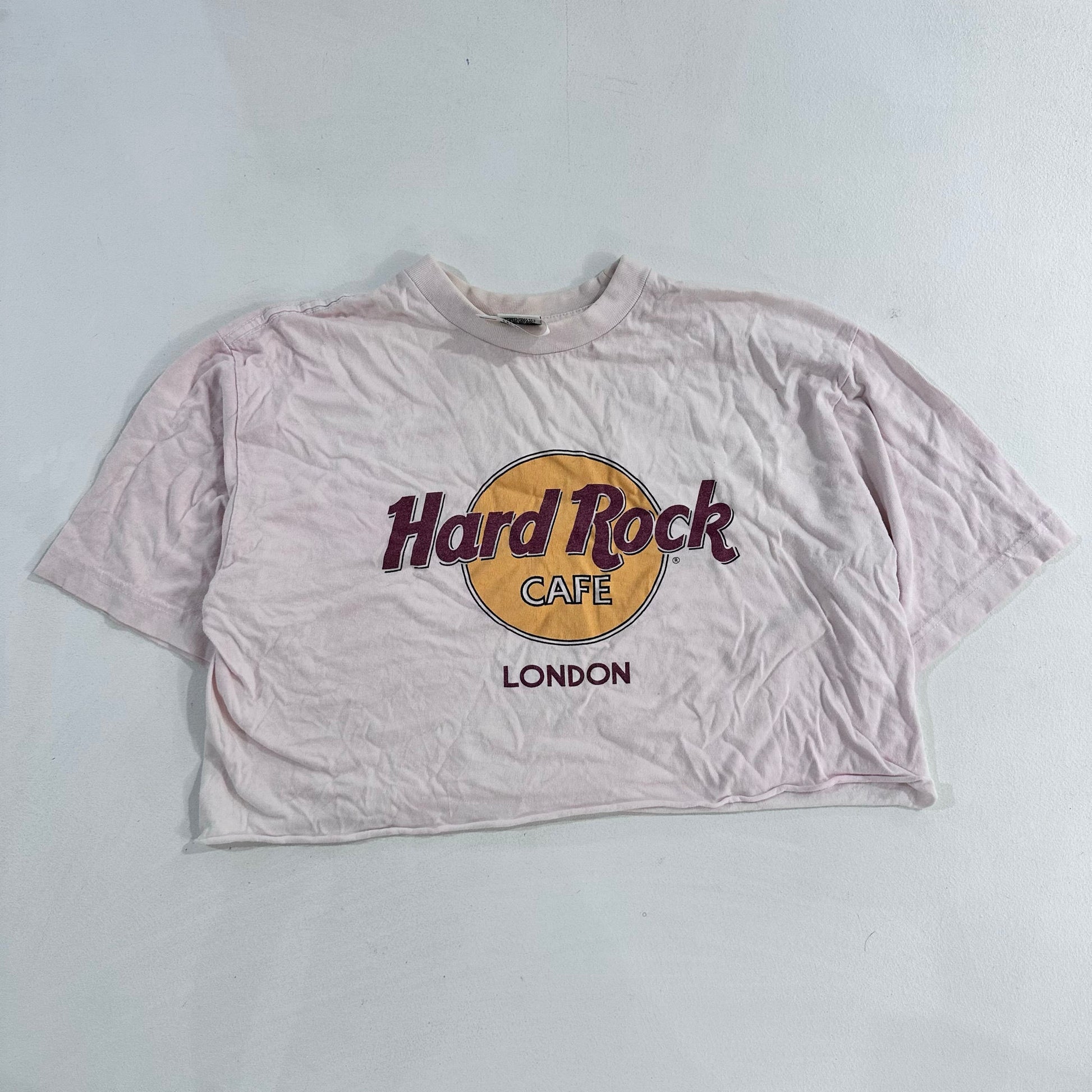 Y2K Printed Hard Rock Crop Top