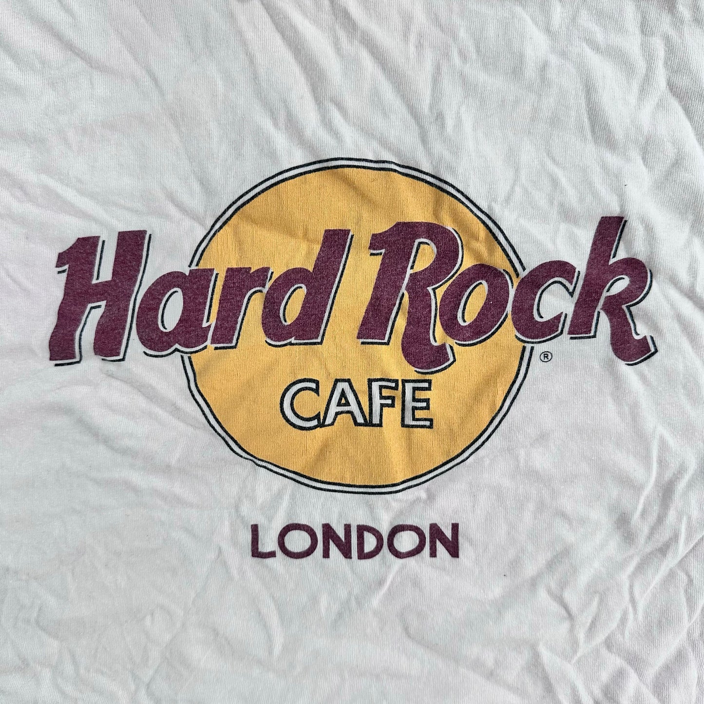 Y2K Printed Hard Rock Crop Top