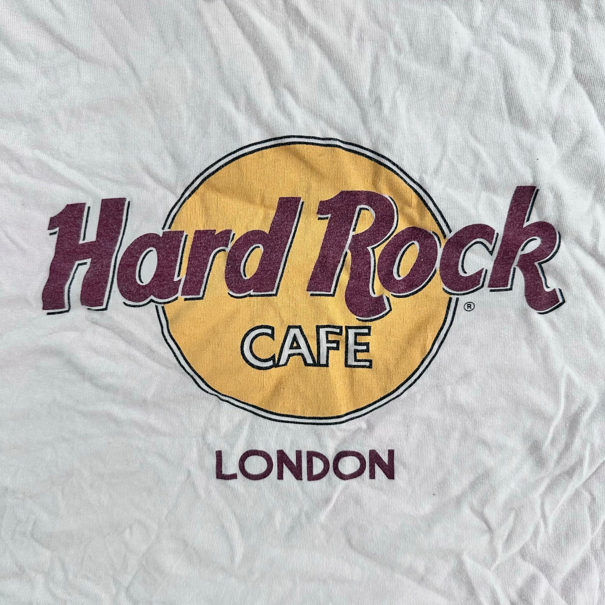 Y2K Printed Hard Rock Crop Top