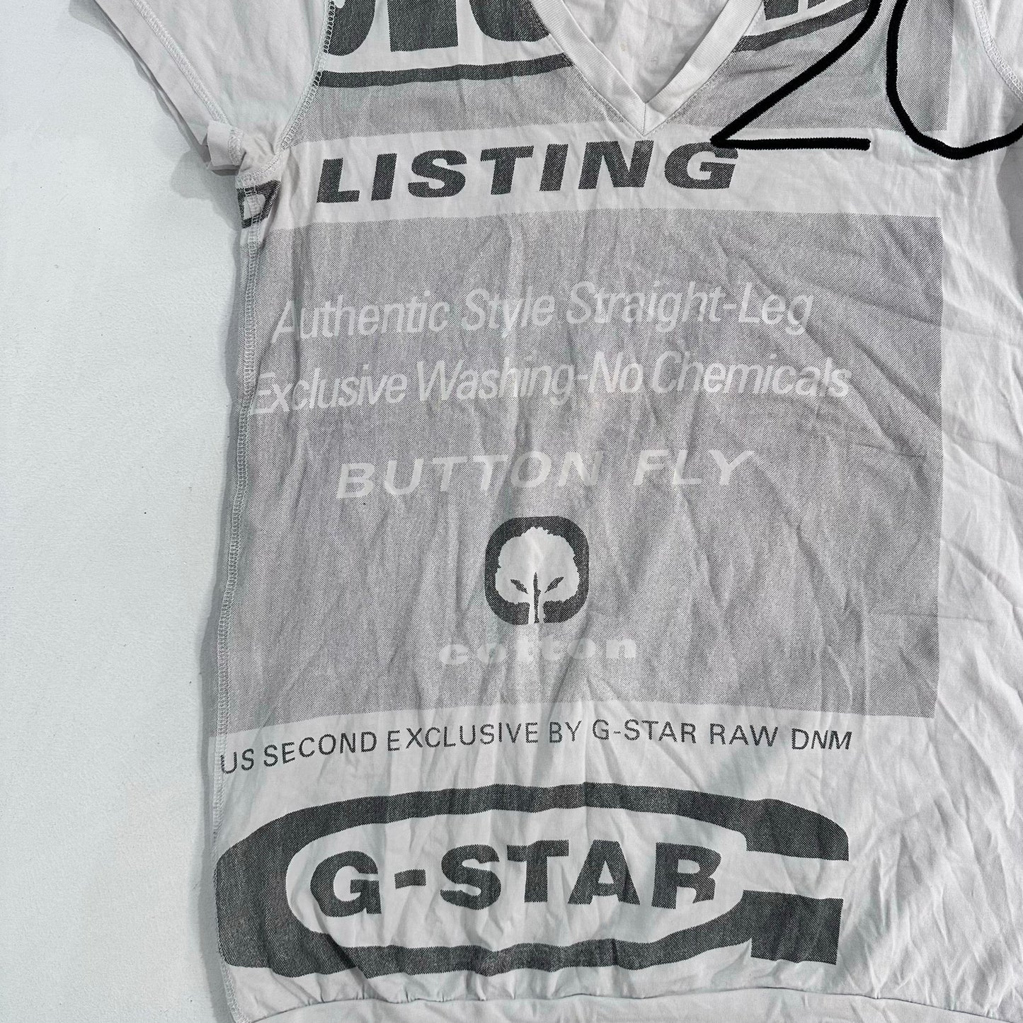 Y2K Printed G-STAR T-Shirt