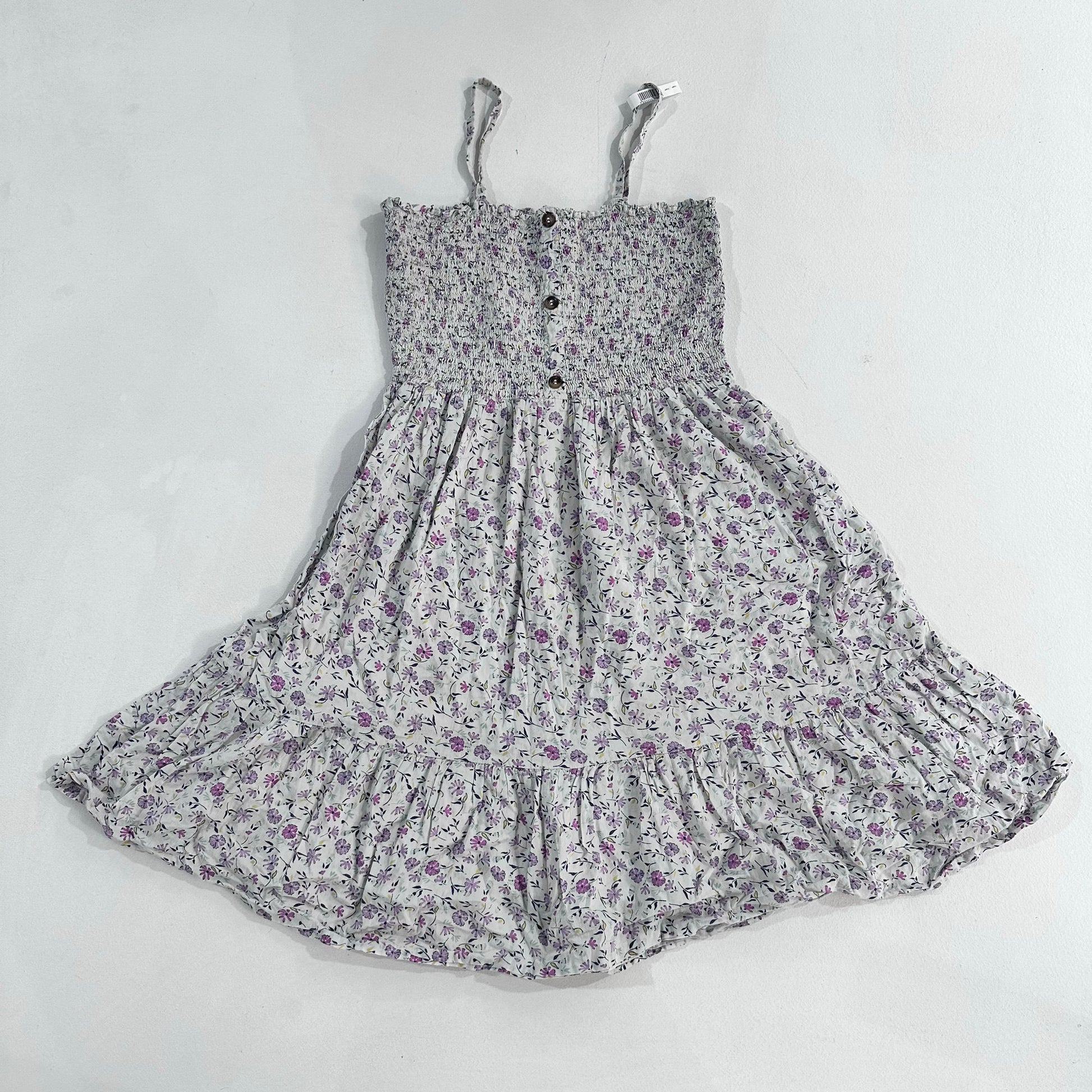 Boho Floral Tiered Dress