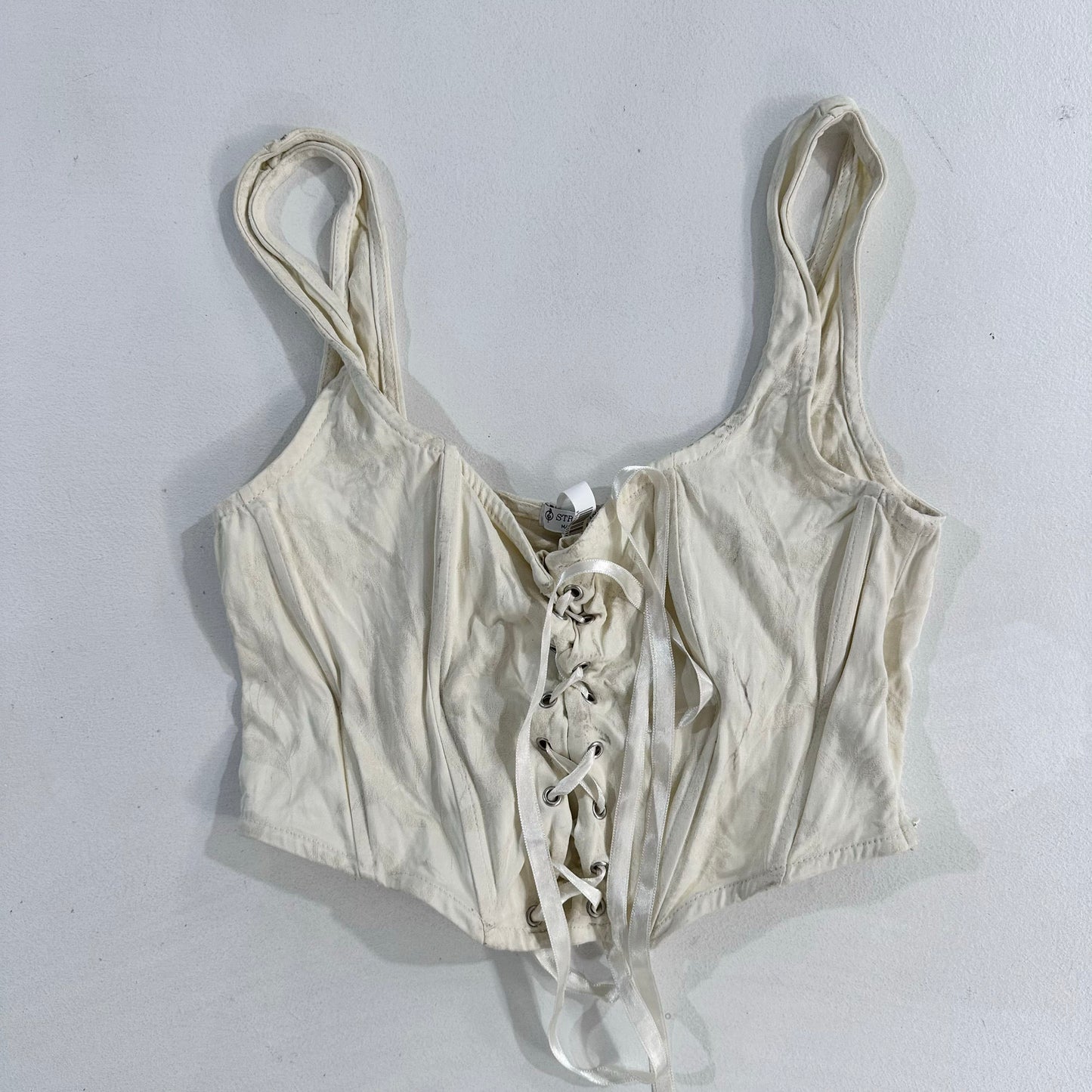 Y2K Lace-Up Corset/Bustier