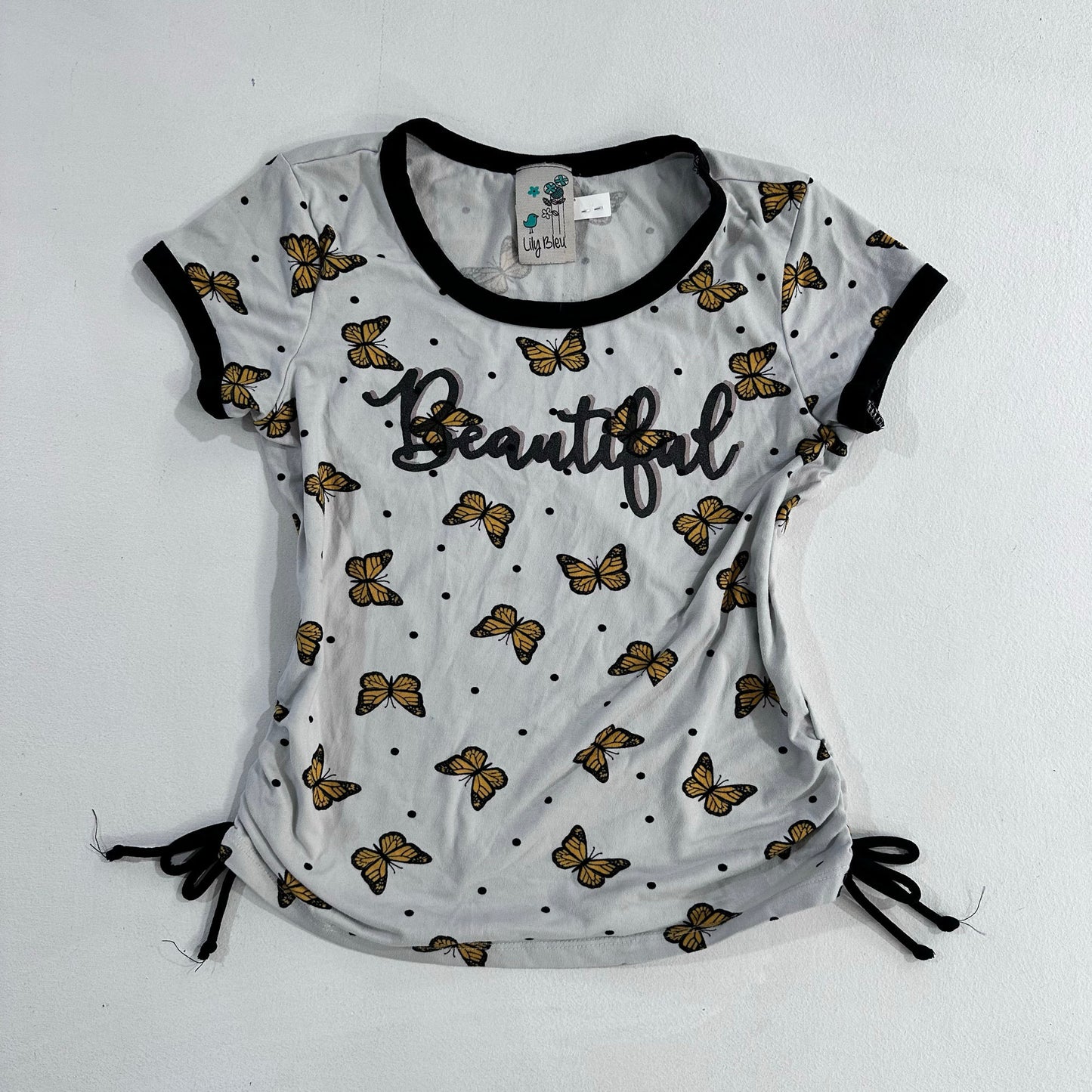 Y2K Butterfly Printed T-Shirt