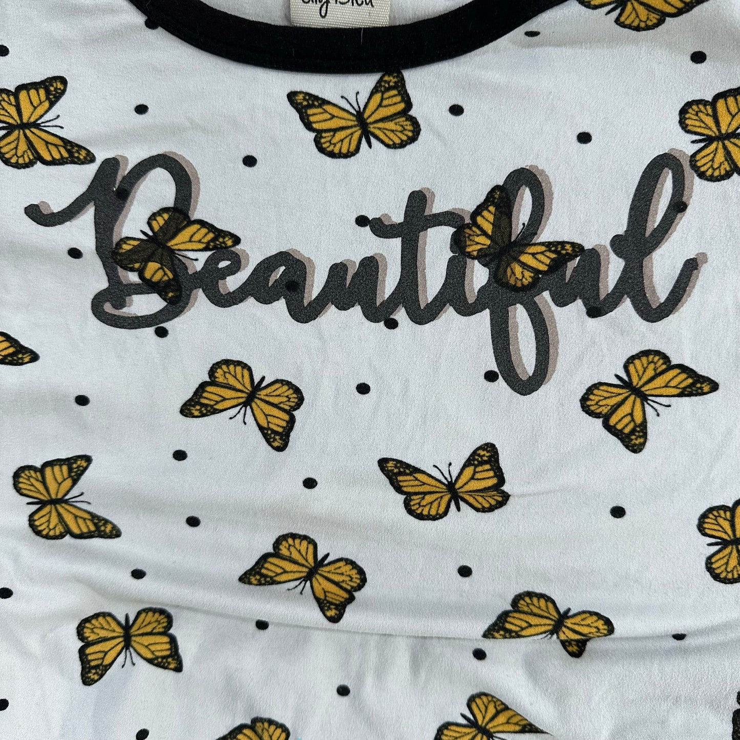 Y2K Butterfly Printed T-Shirt