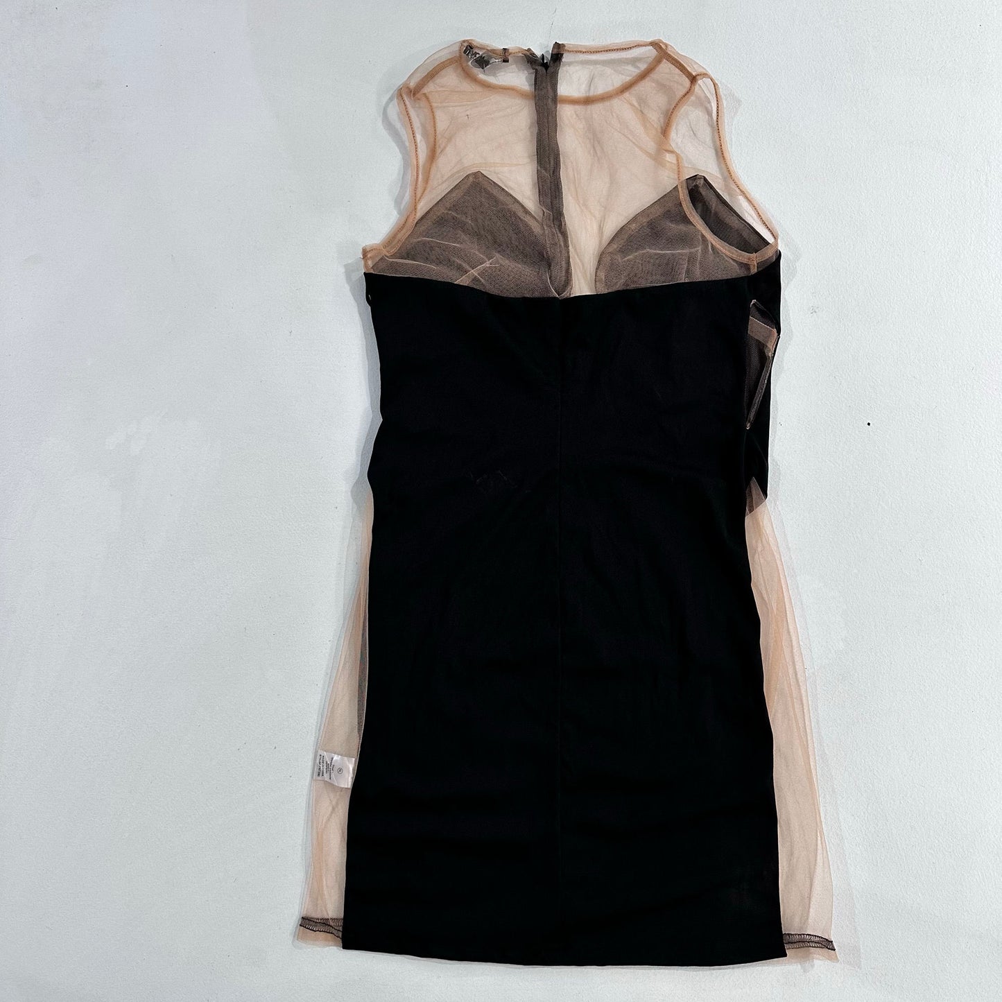 Baddie Sheer Bodycon Mini Bodycon Dress