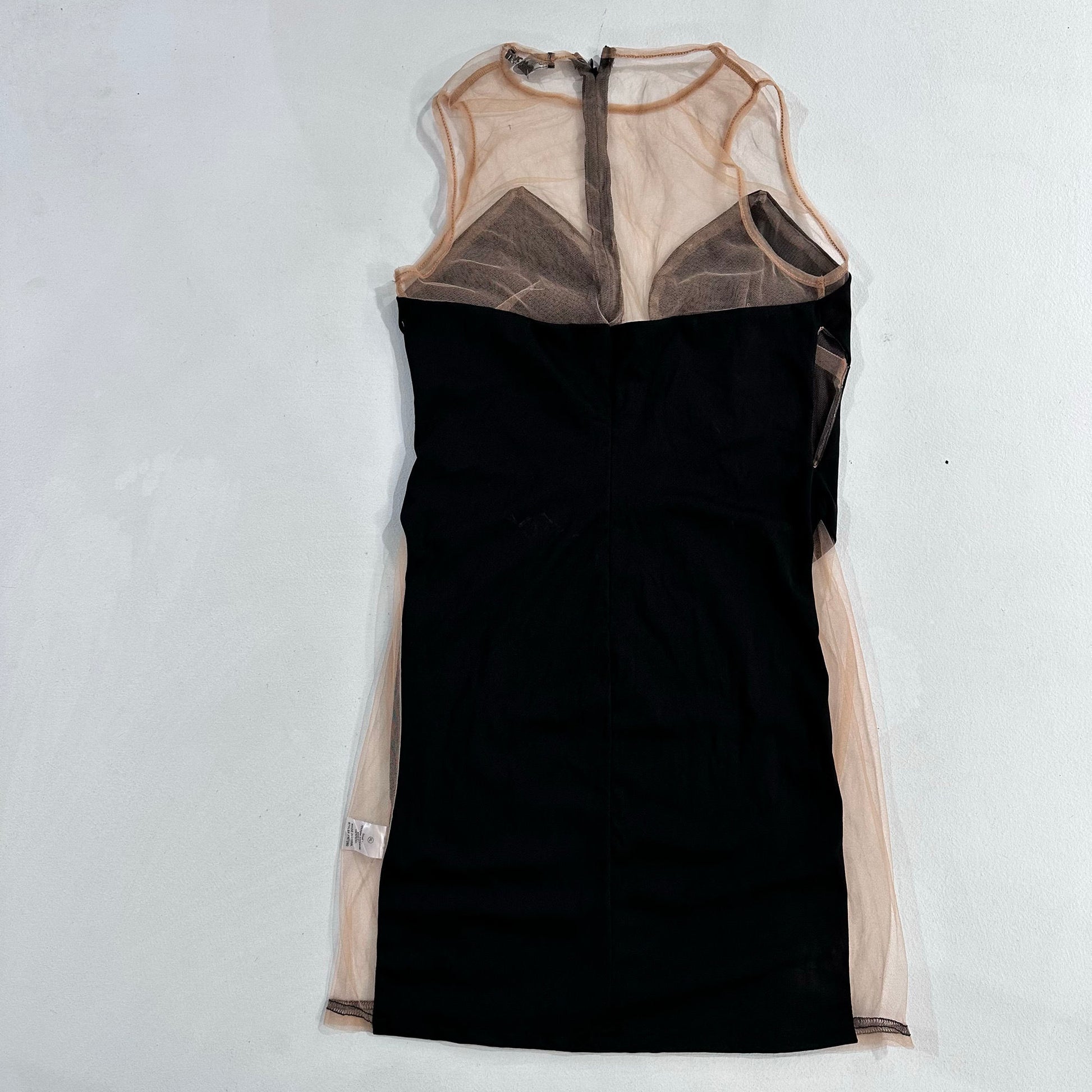 Baddie Sheer Bodycon Mini Bodycon Dress