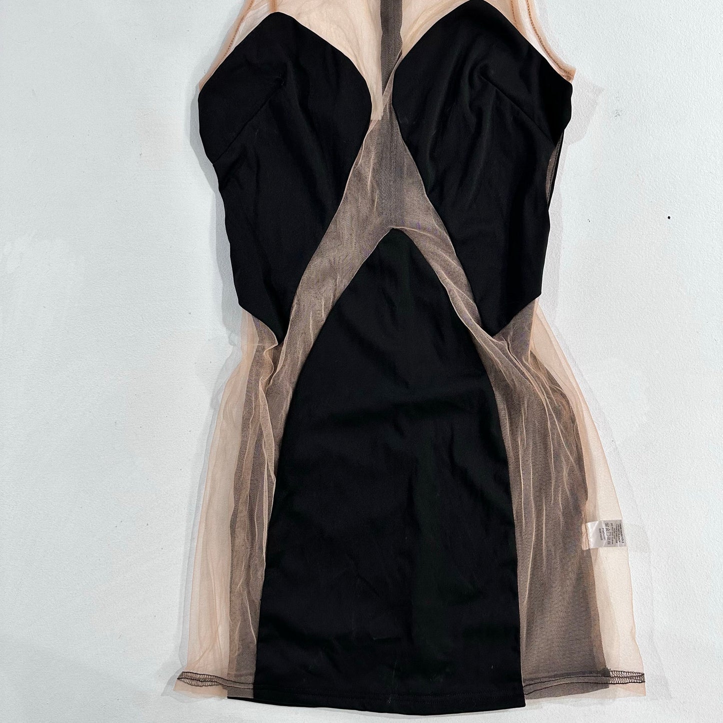 Baddie Sheer Bodycon Mini Bodycon Dress
