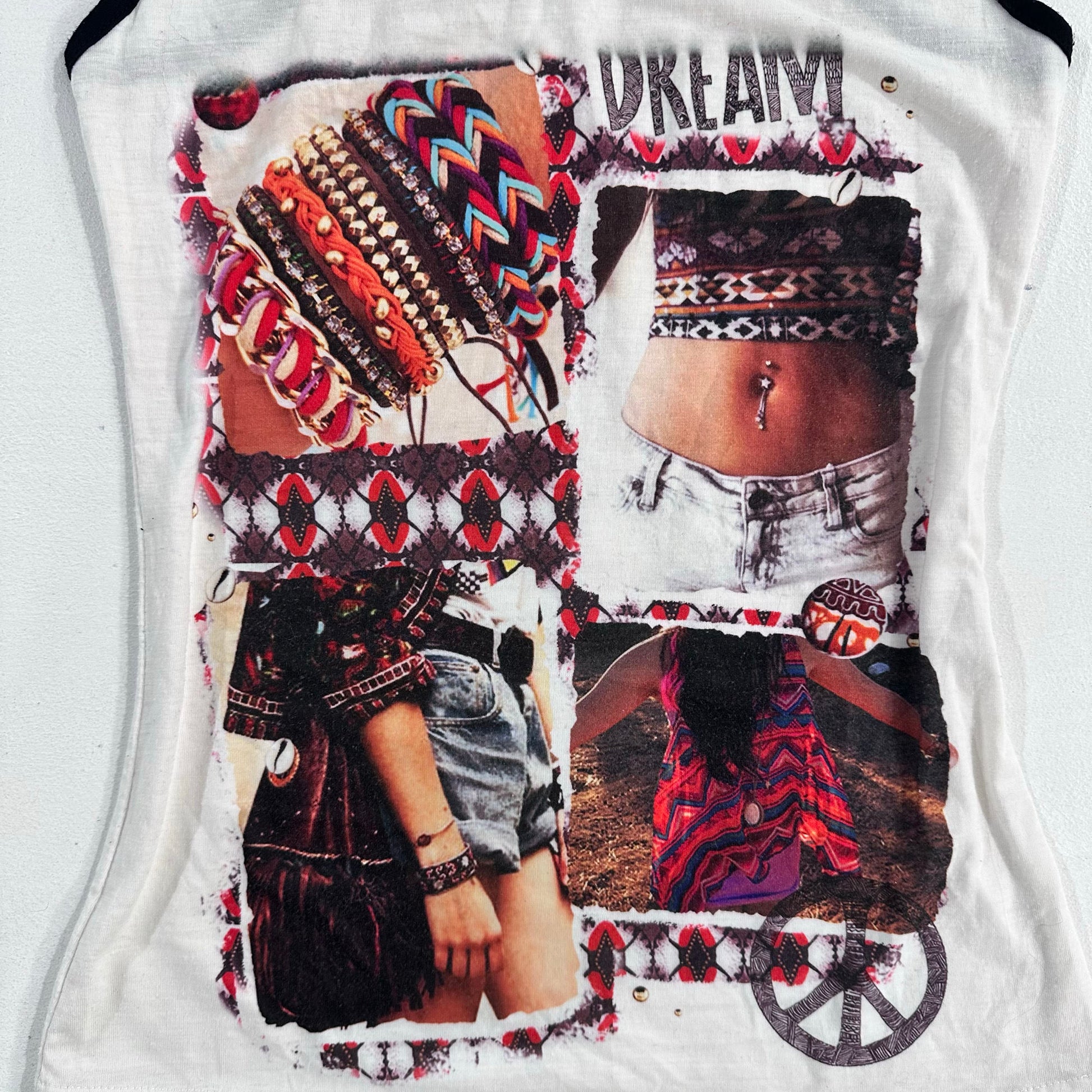 France Boho Lace Tank/Cami