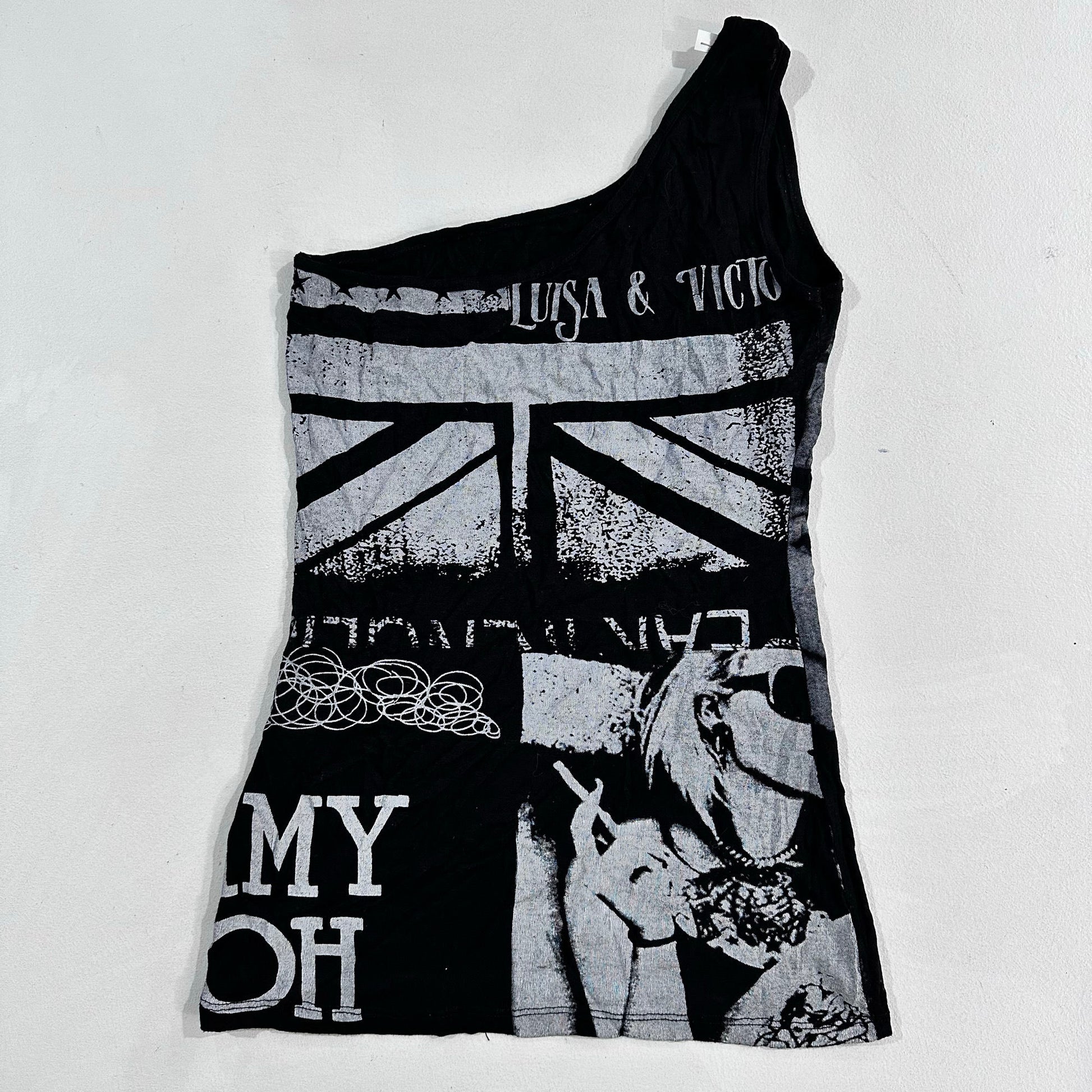 Italy Y2K Printed Tank/Cami