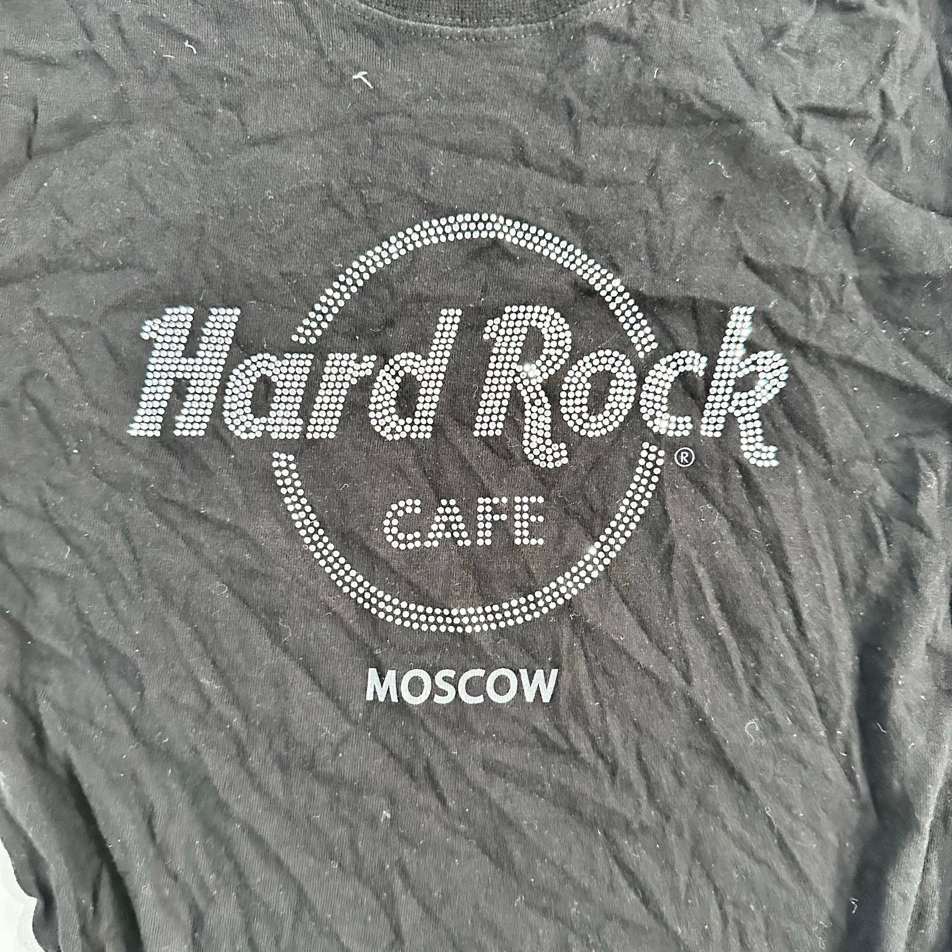 Y2K Rhinestone Hard Rock T-Shirt
