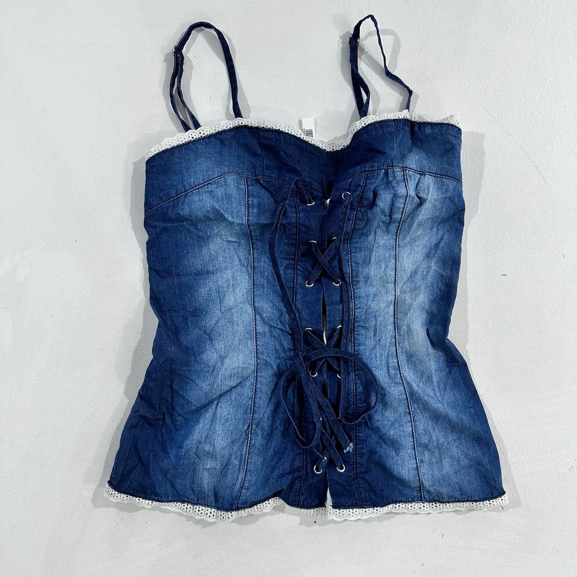 Turkey Y2K Lace-Up Corset/Bustier