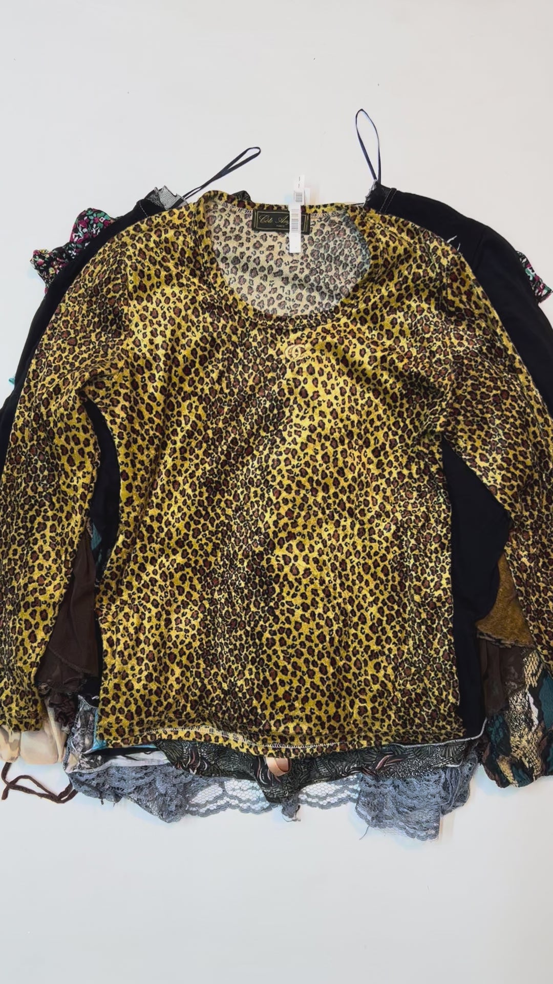 Y2K Blouse Wholesale Video Lot | TEST-042 exact garments