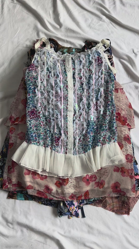 Y2K Cami Top Wholesale Video Lot | TEST-018 exact garments