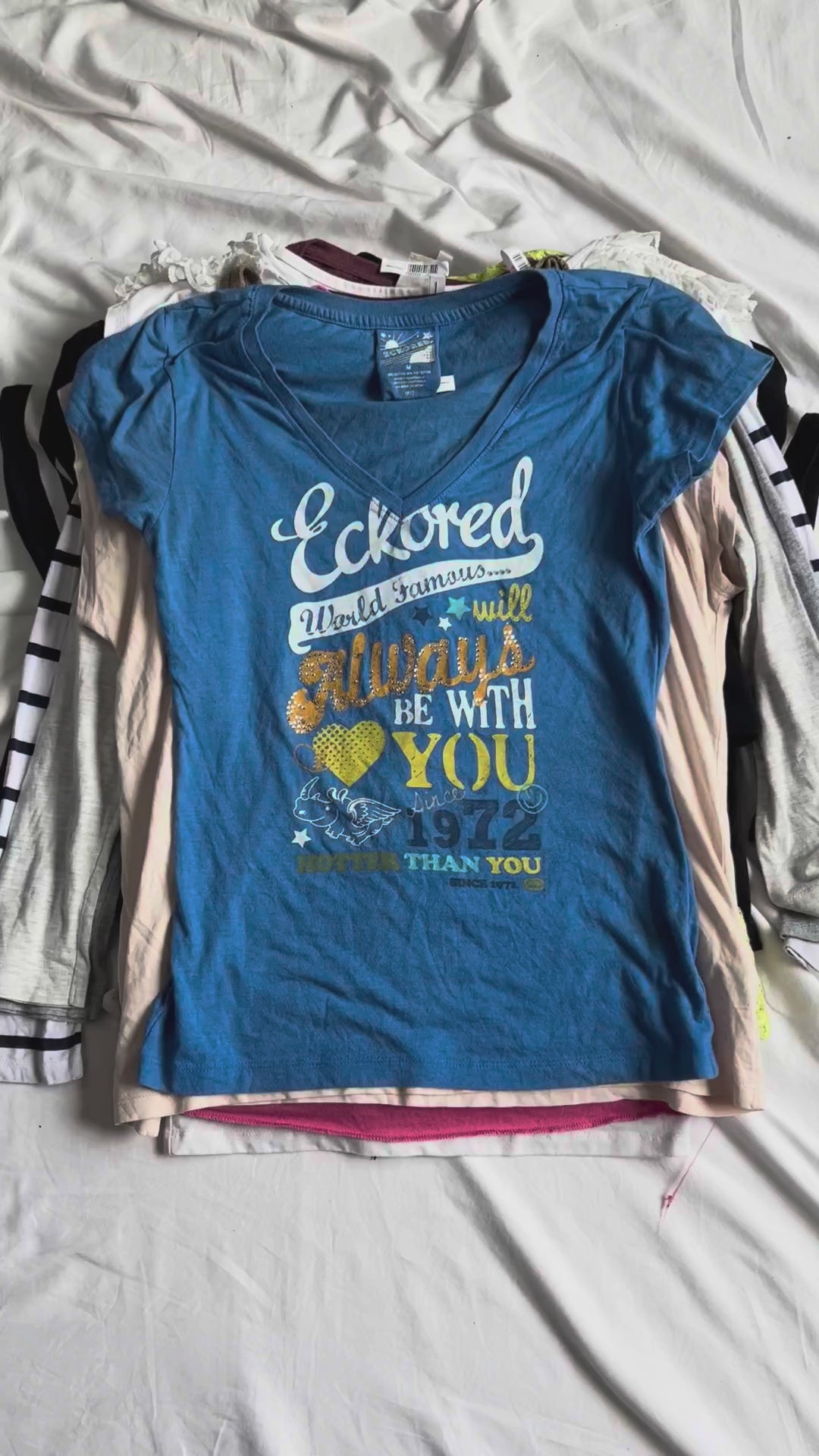 Y2K T-Shirt Video Lot | TEST-030