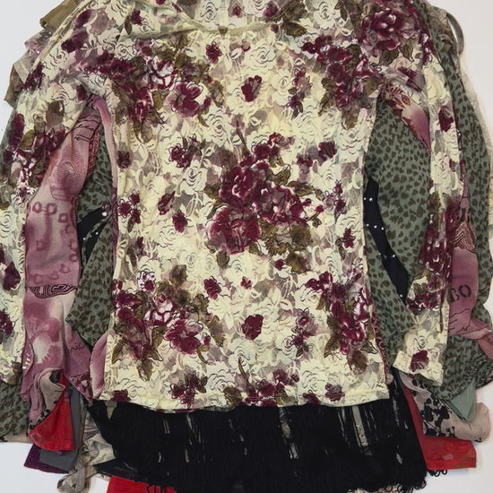 Y2K Blouse Wholesale Video Lot | TEST-043 exact garments