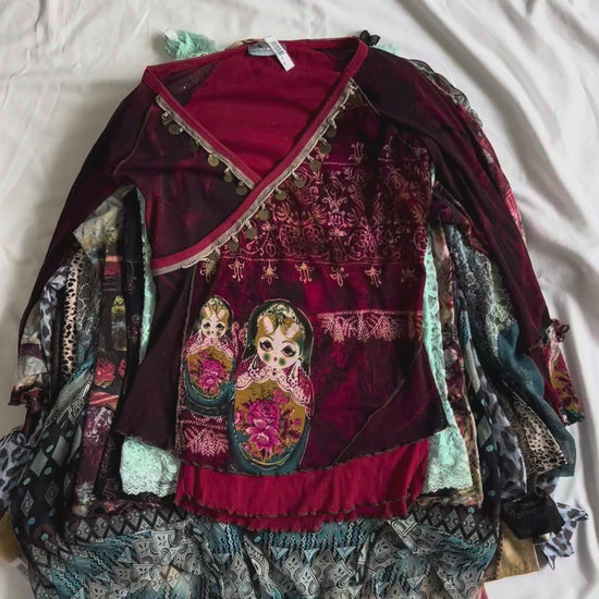 Y2K Blouse Video Lot | TEST-010