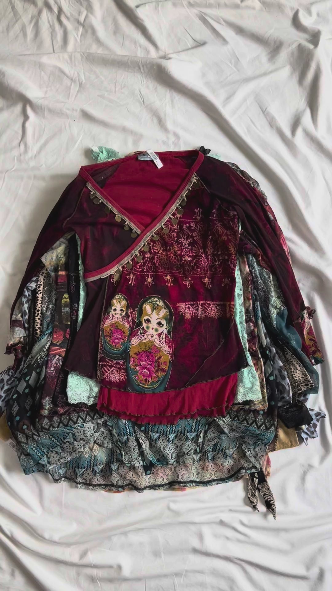 Y2K Blouse Video Lot | TEST-010