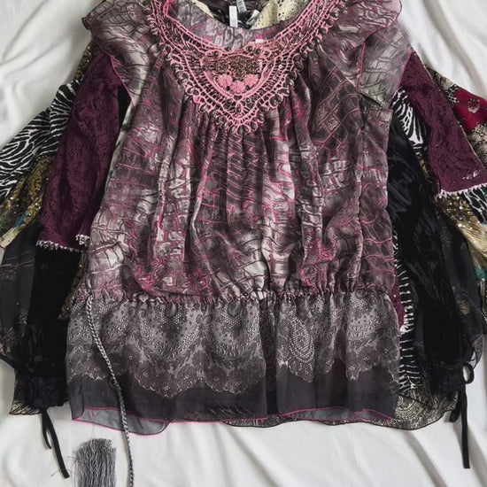 Y2K Blouse Wholesale Video Lot | TEST-015 exact garments