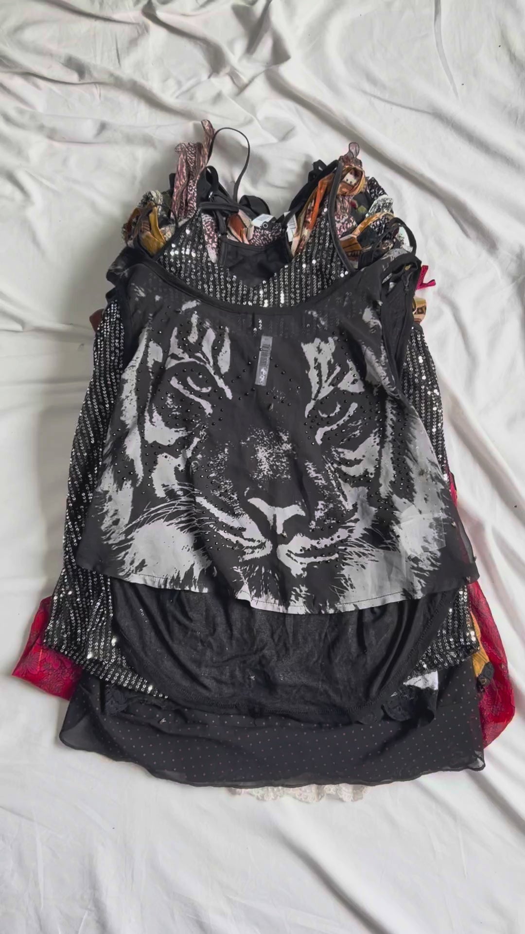 Y2K Cami Top Video Lot | TEST-021