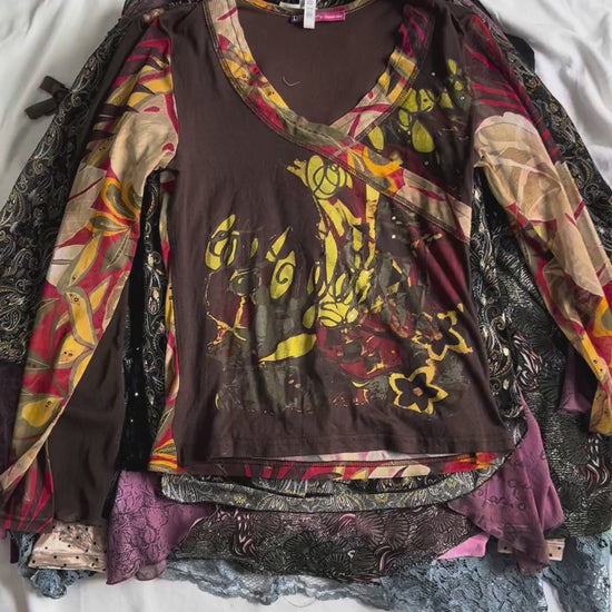 Y2K Blouse Video Lot | TEST-012