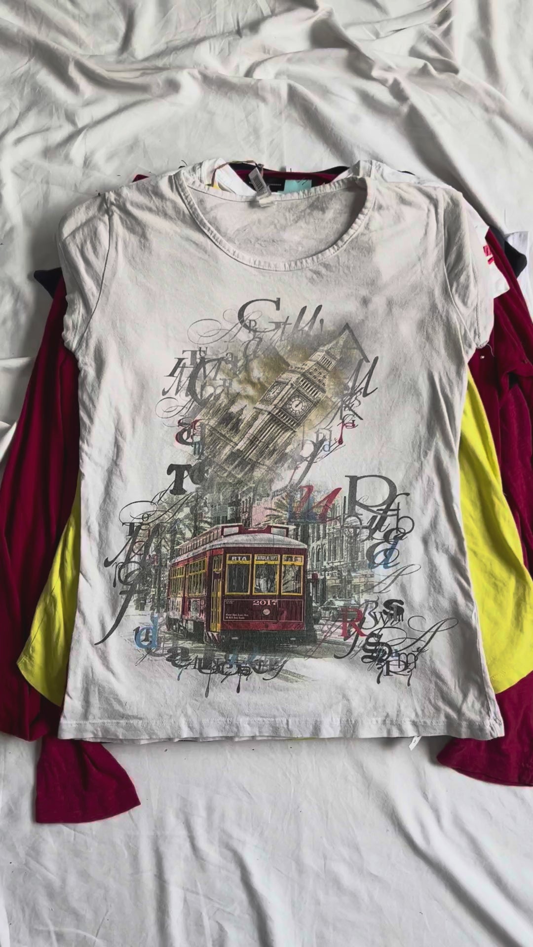 Y2K T-Shirt Video Lot | TEST-026