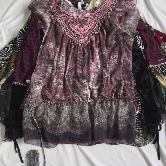 Y2K Blouse Video Lot | TEST-015