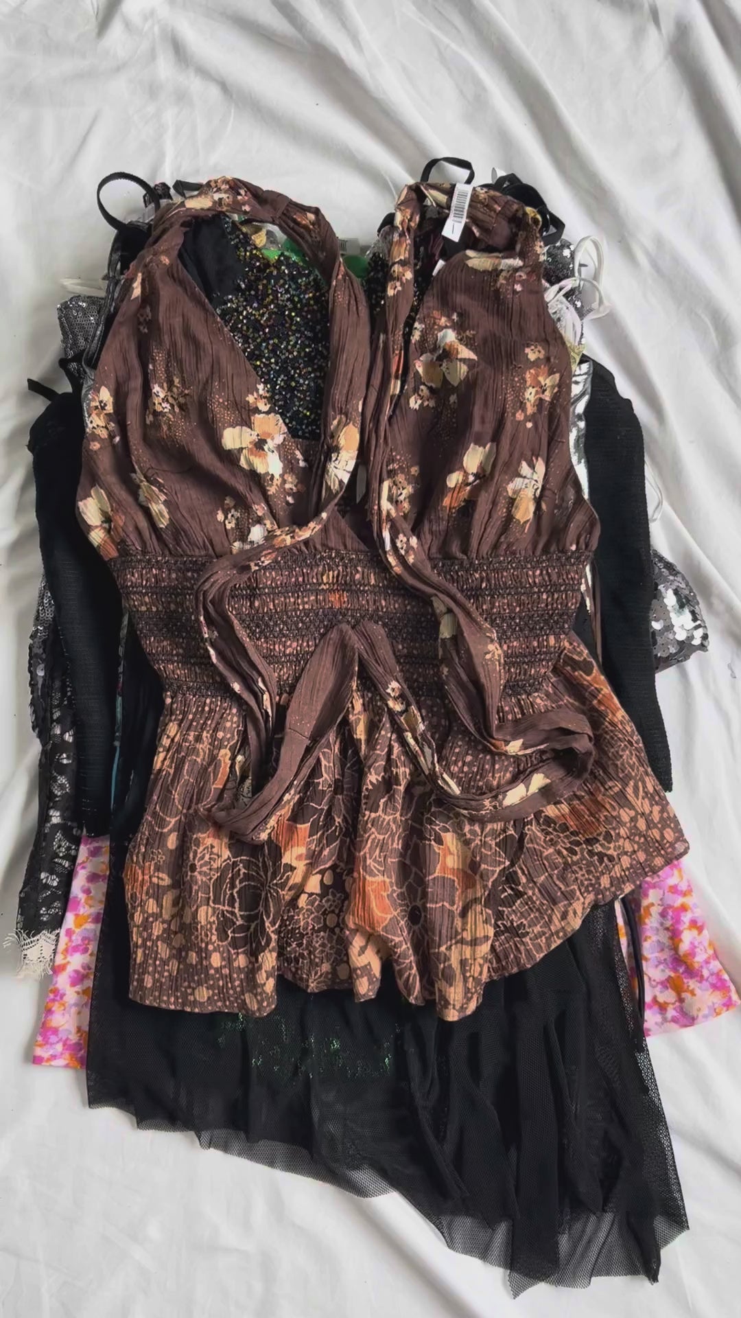 Y2K Cami Top Video Lot | TEST-023