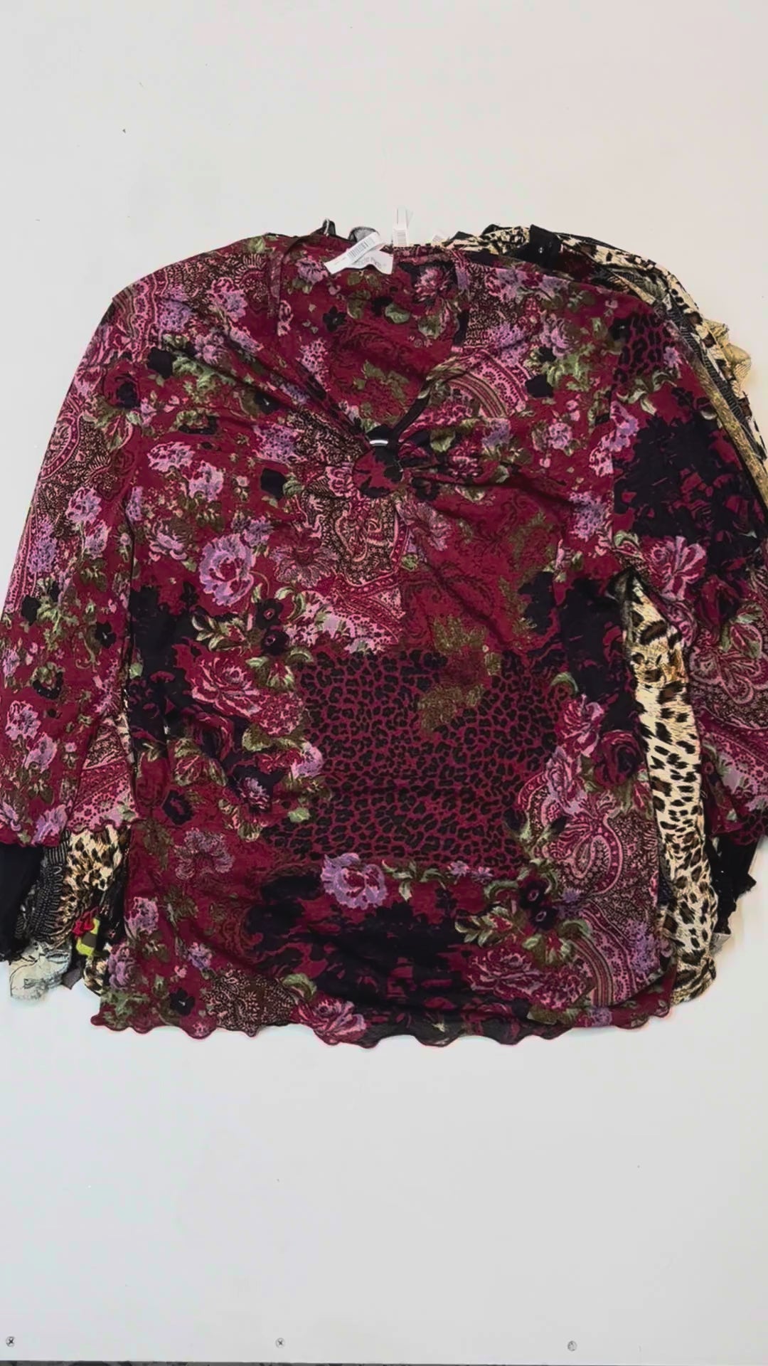 Y2K Blouse Video Lot | TEST-035
