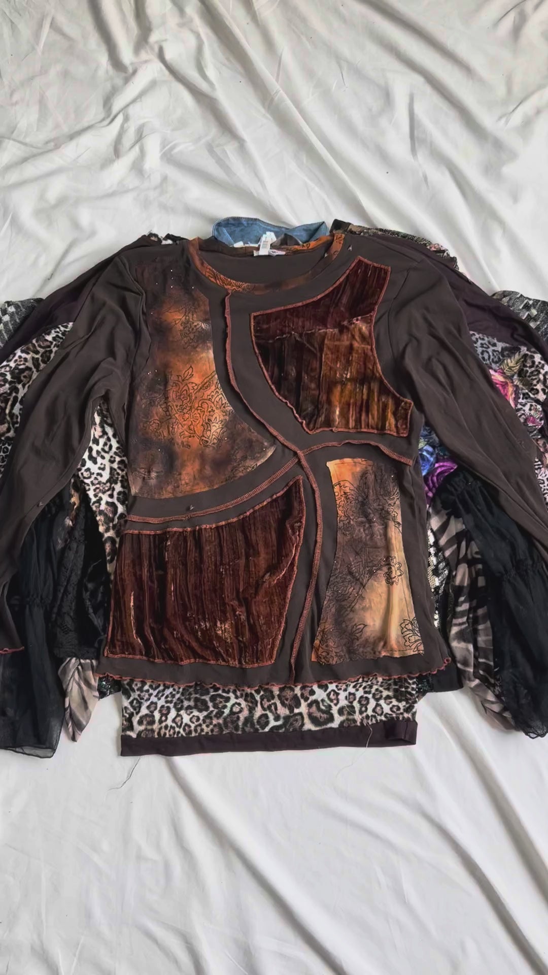 Y2K Blouse Video Lot | TEST-016
