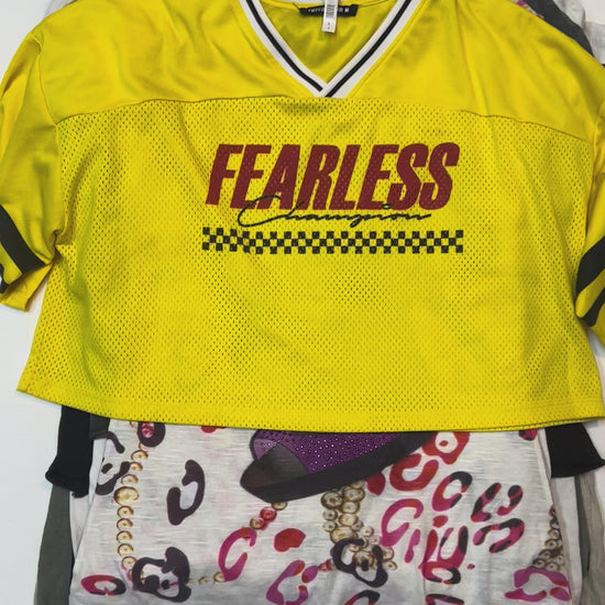 Y2K T-Shirt Wholesale Video Lot | TEST-055 exact garments