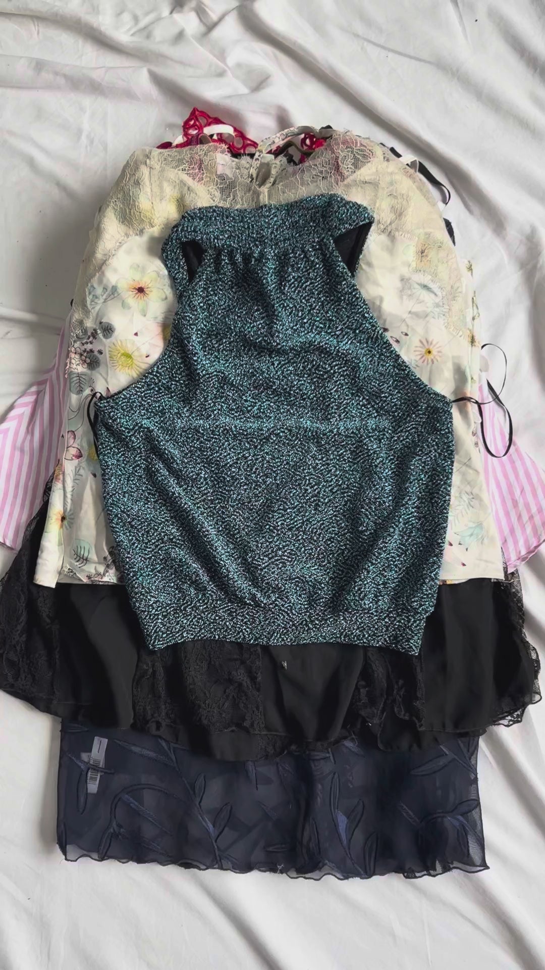 Y2K Cami Top Video Lot | TEST-022