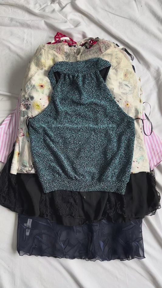 Y2K Cami Top Wholesale Video Lot | TEST-022 exact garments