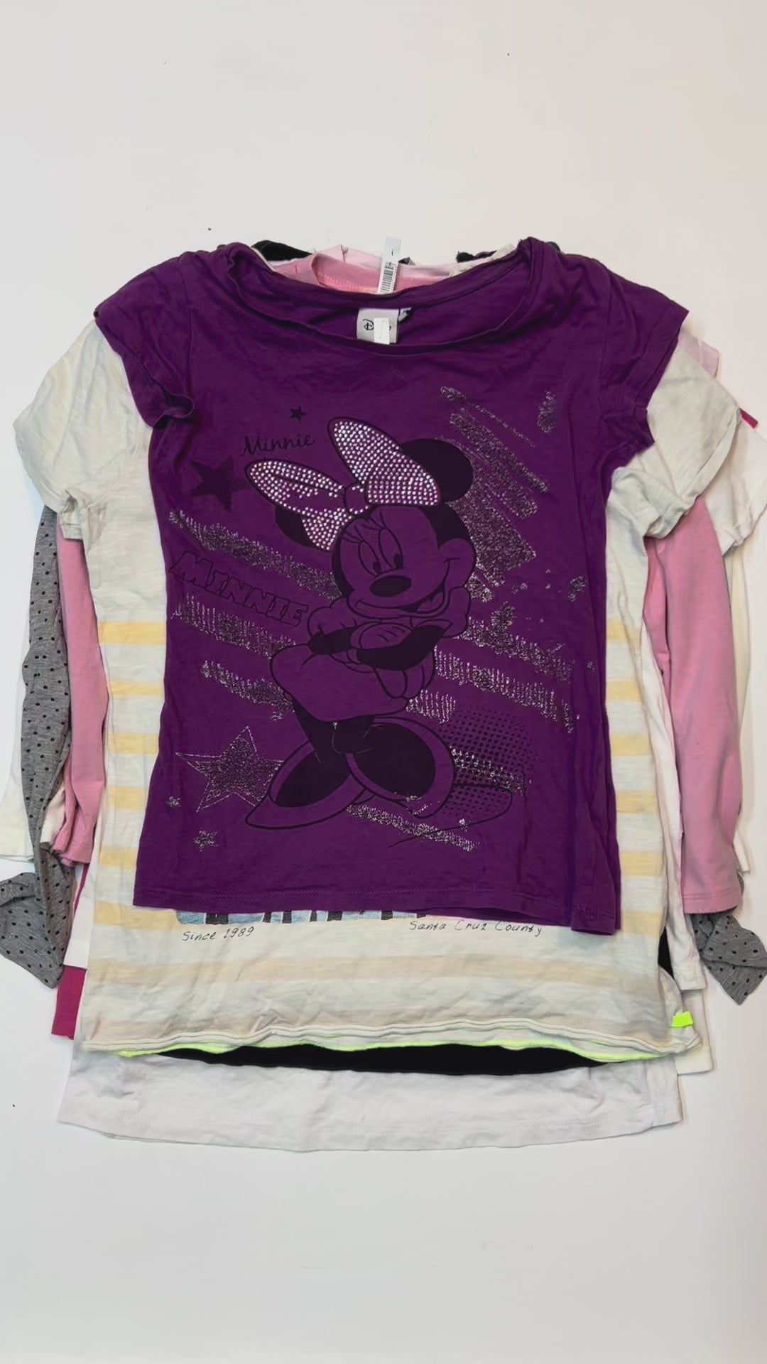 Y2K T-Shirt Wholesale Video Lot | TEST-048 exact garments