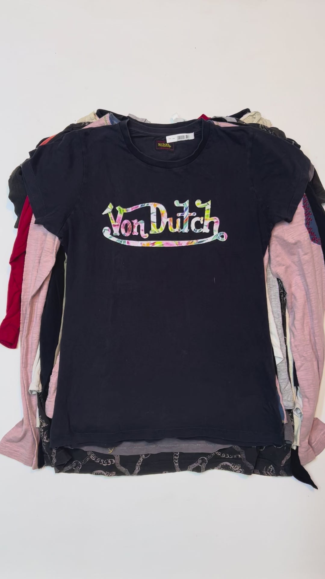 Y2K T-Shirt Wholesale Video Lot | TEST-047 exact garments