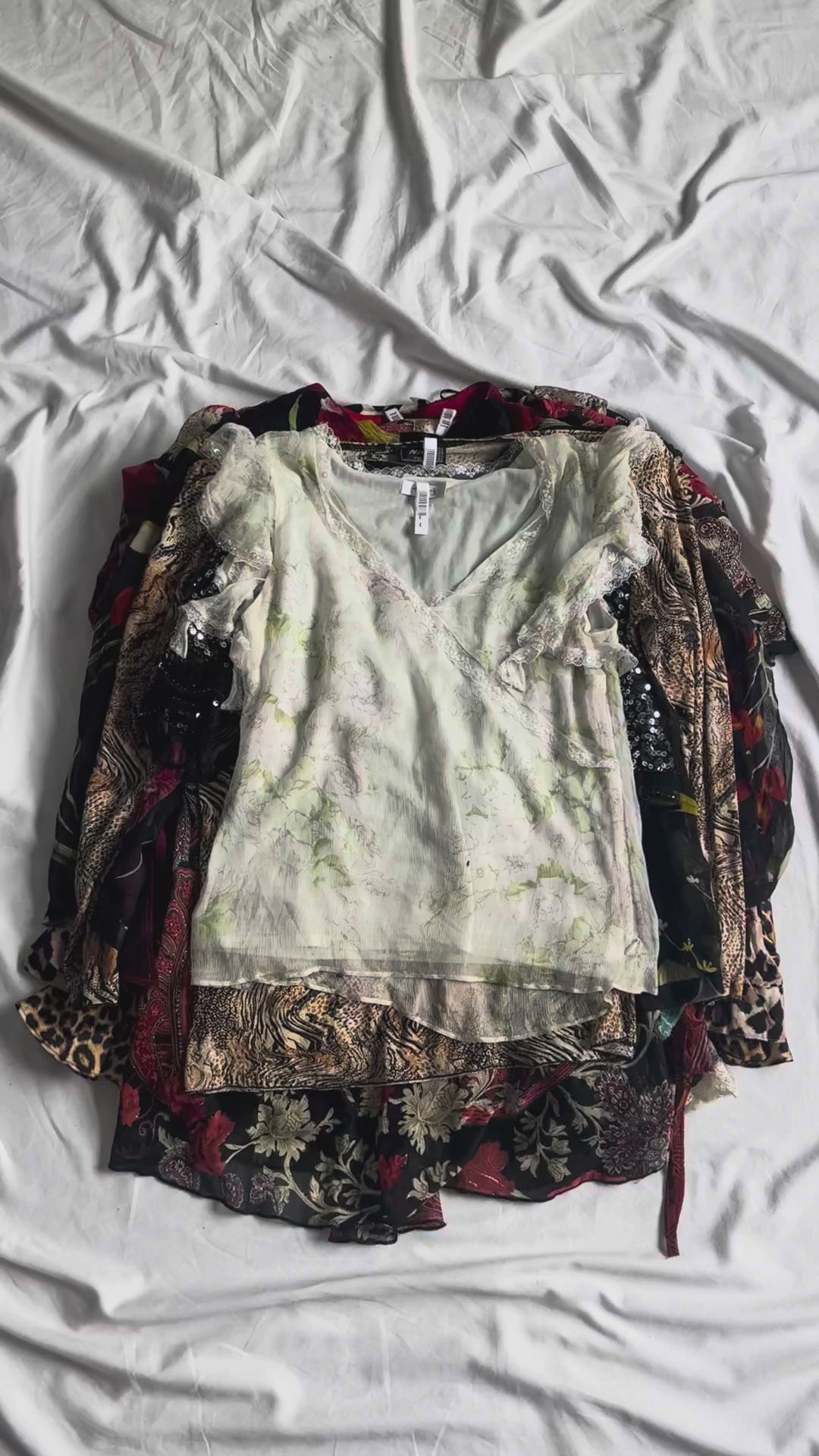 Y2K Blouse Video Lot | TEST-011