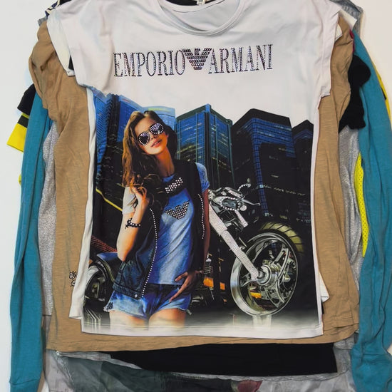 Y2K T-Shirt Wholesale Video Lot | TEST-044 exact garments