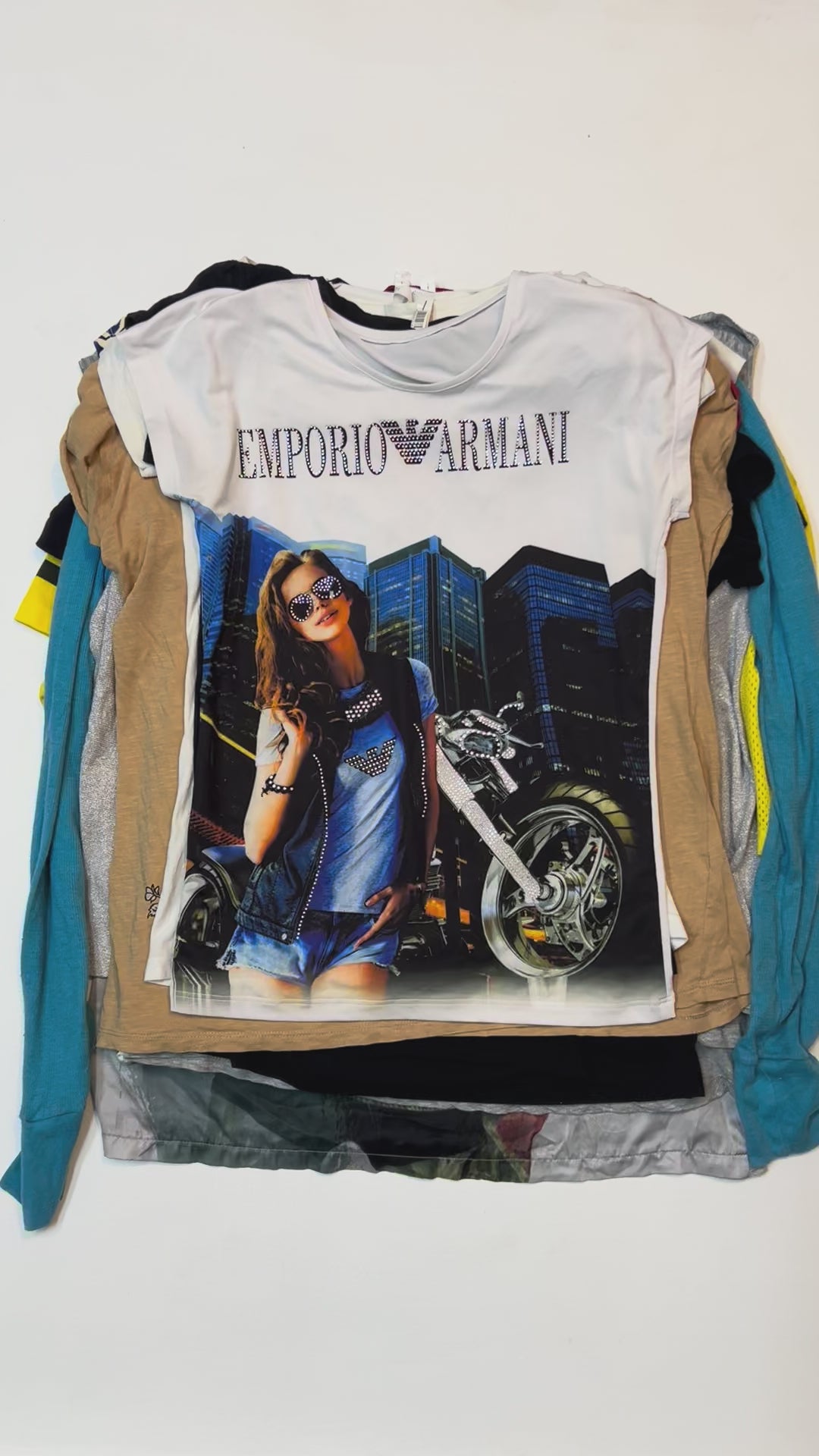 Y2K T-Shirt Wholesale Video Lot | TEST-044 exact garments