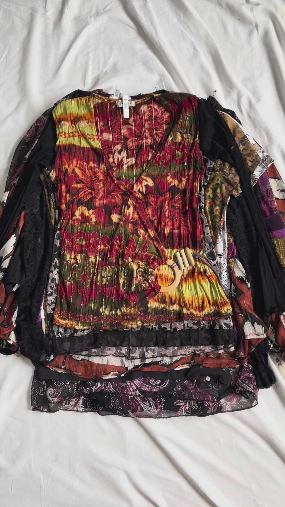 Y2K Blouse Video Lot | TEST-014